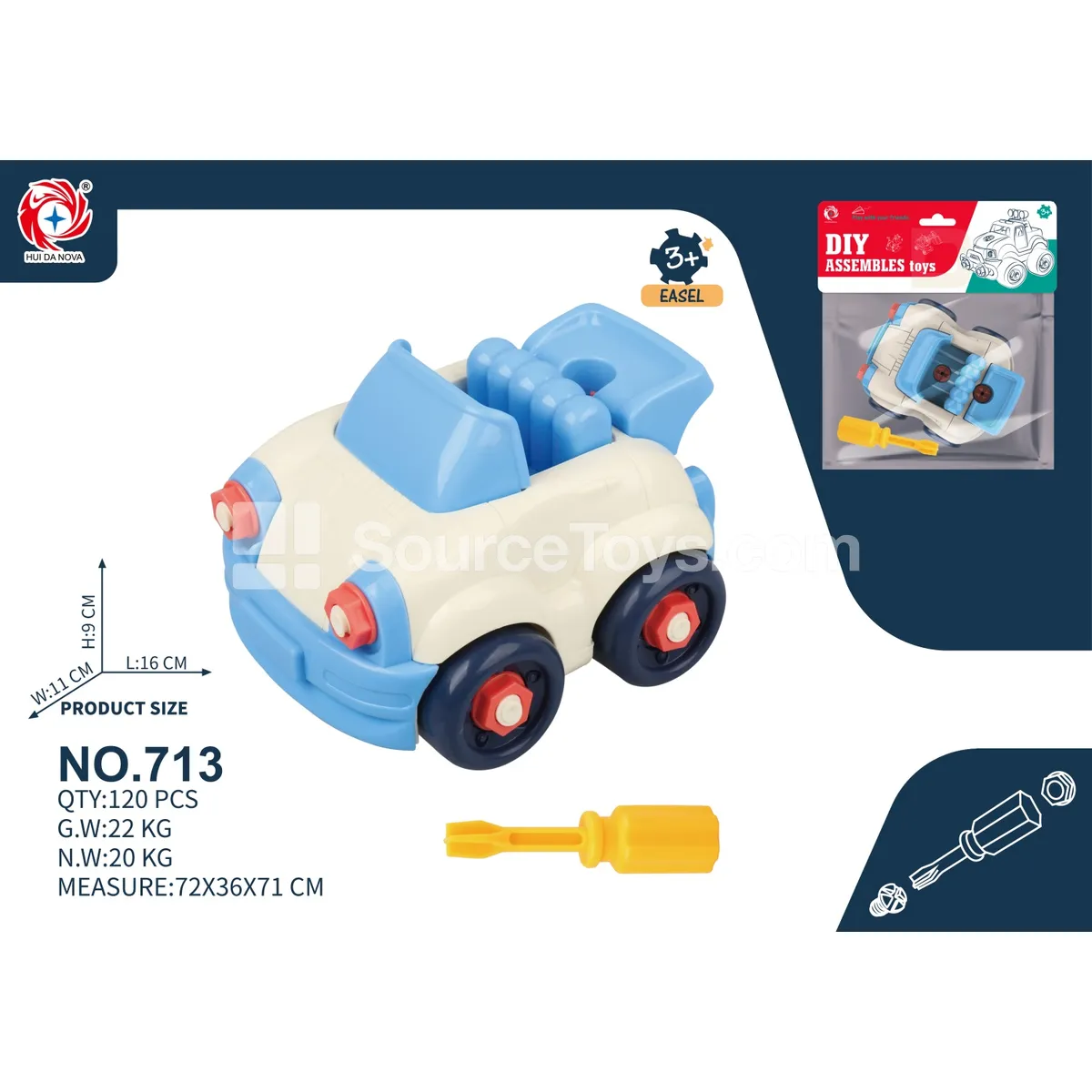 Take-Apart Toy Car Take-Apart Toy Car
