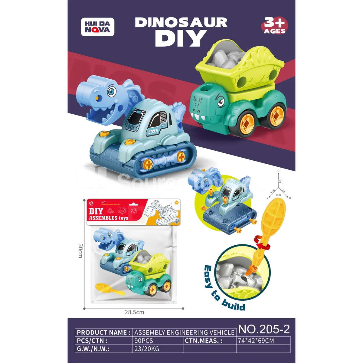 Disassembly Engineering Crane + Dump Bucket