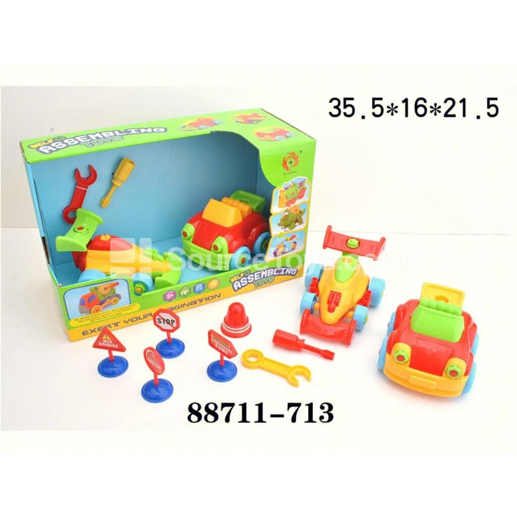 DIY Educational Assembly Formula / Cartoon Car DIY Educational Assembly Formula / Cartoon Car