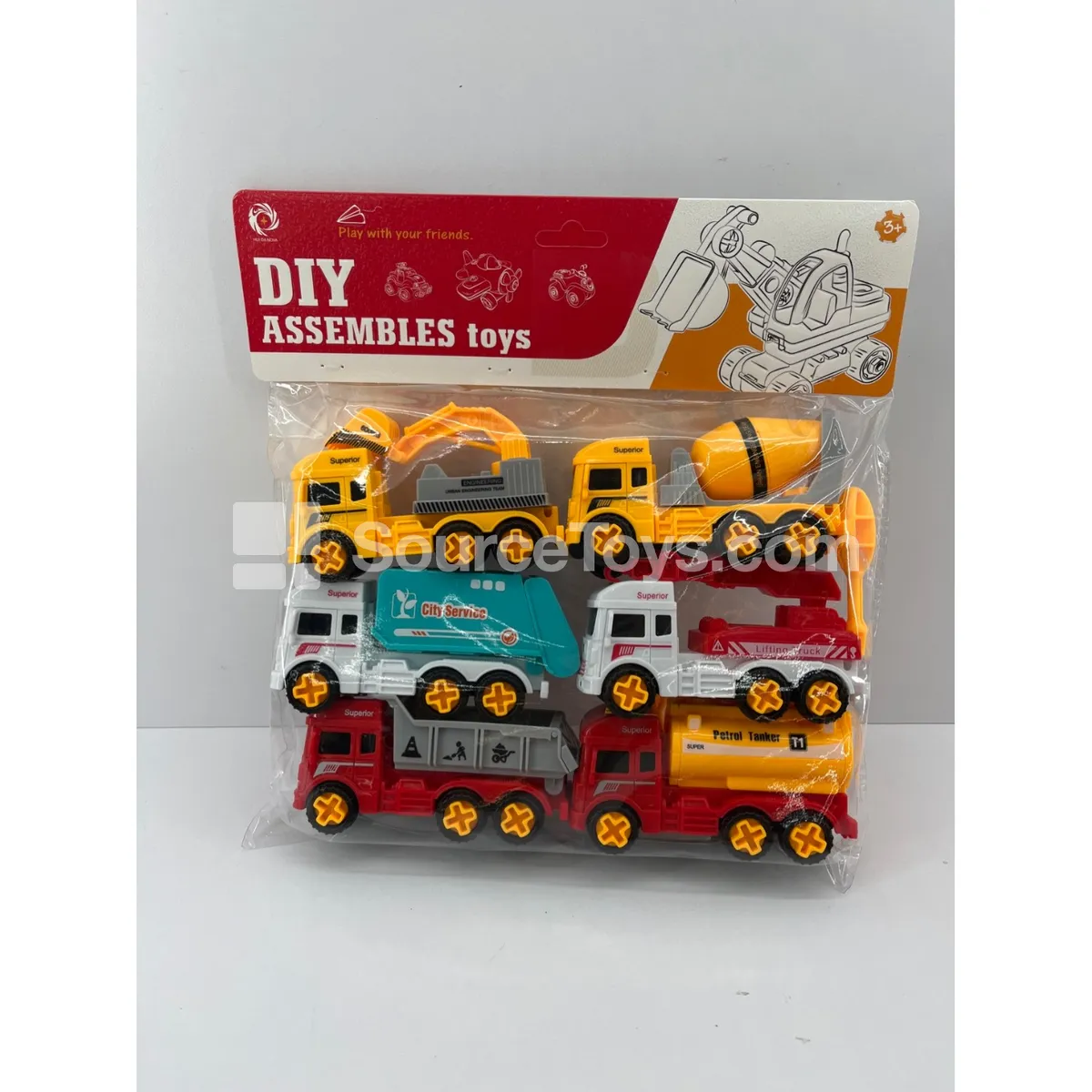 DIY Assembly Construction Vehicle