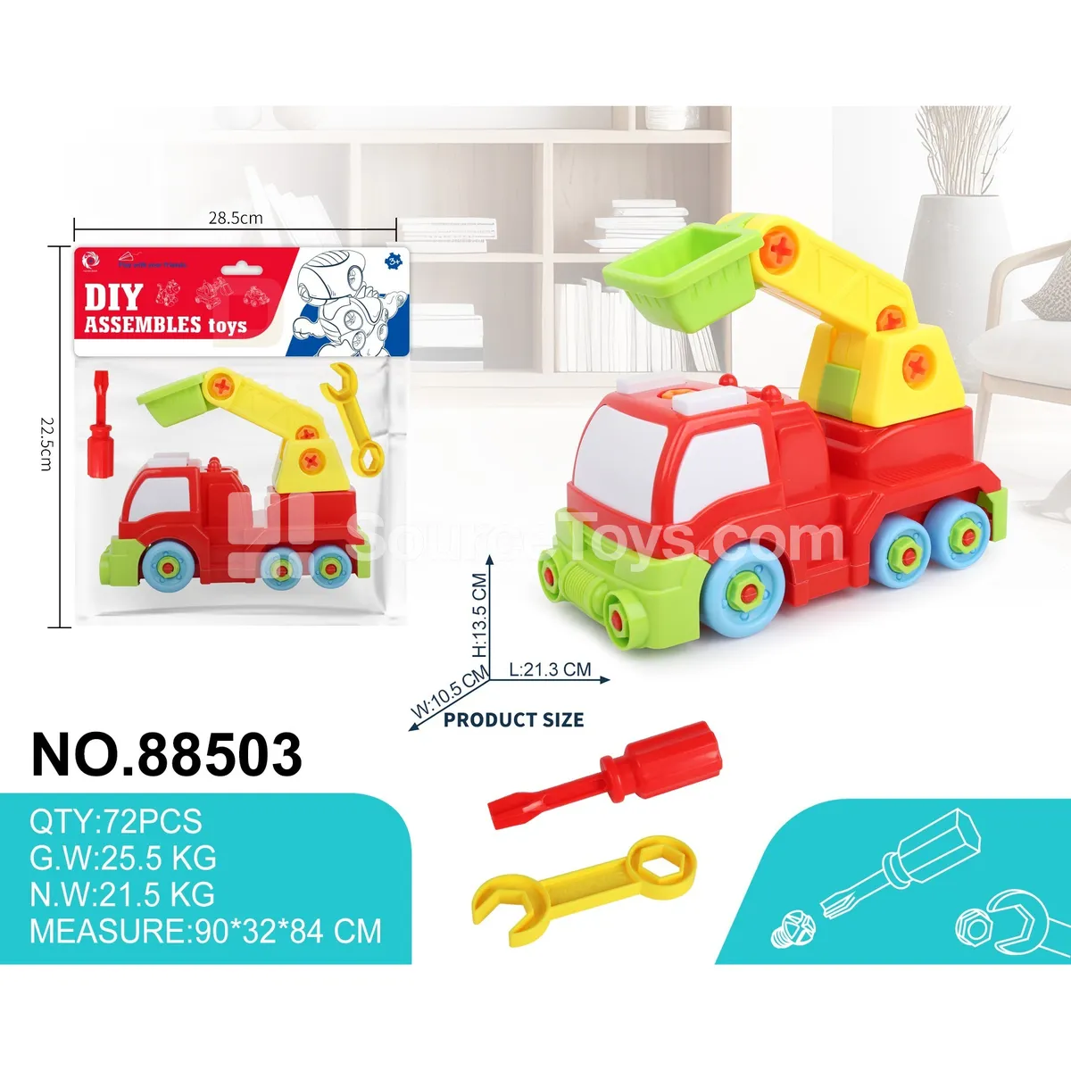 DIY Assembly Fire Truck DIY Assembly Fire Truck