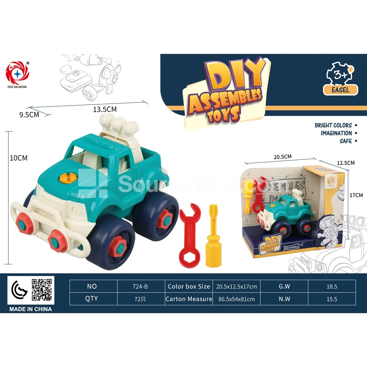 Take-Apart Off-Road Vehicle