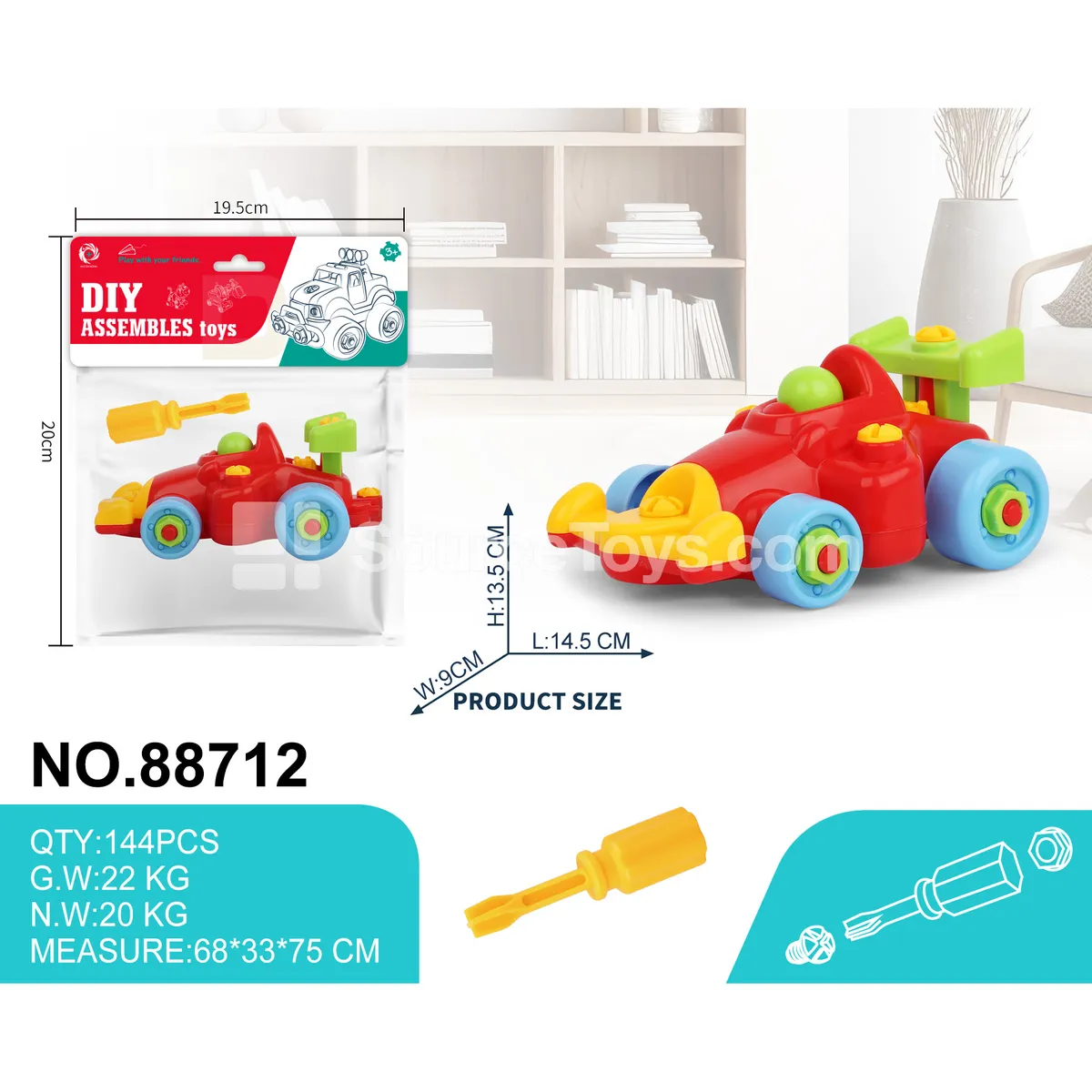 DIY Educational Go Kart Assembly Toy DIY Educational Go Kart Assembly Toy