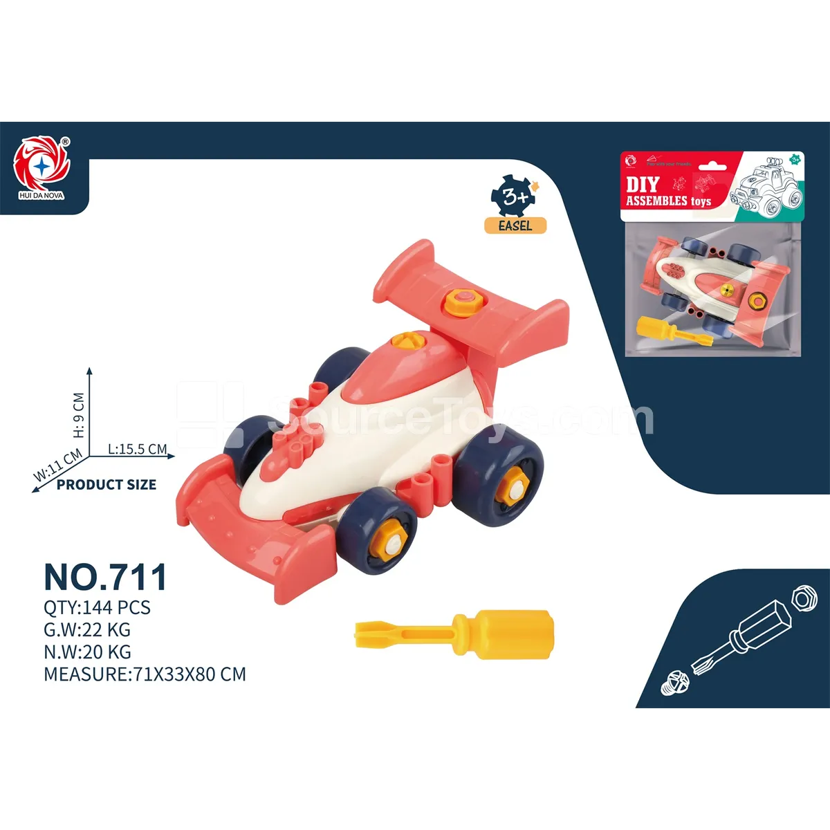 Take-Apart Educational Formula Car Take-Apart Educational Formula Car