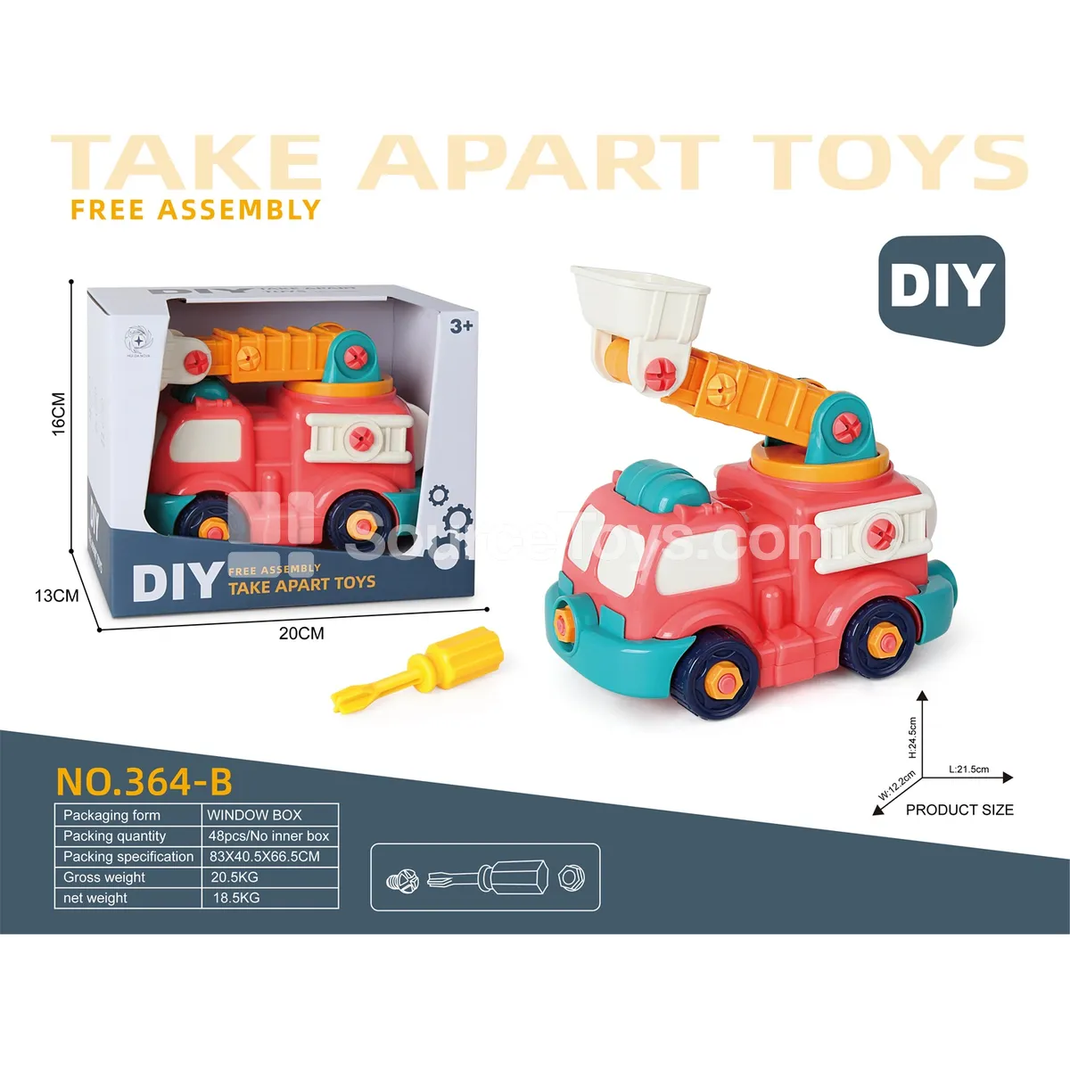 Fire Engine Assembly Toy Fire Engine Assembly Toy