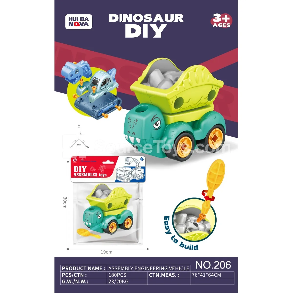DIY Assembly Engineering Dump Truck DIY Assembly Engineering Dump Truck