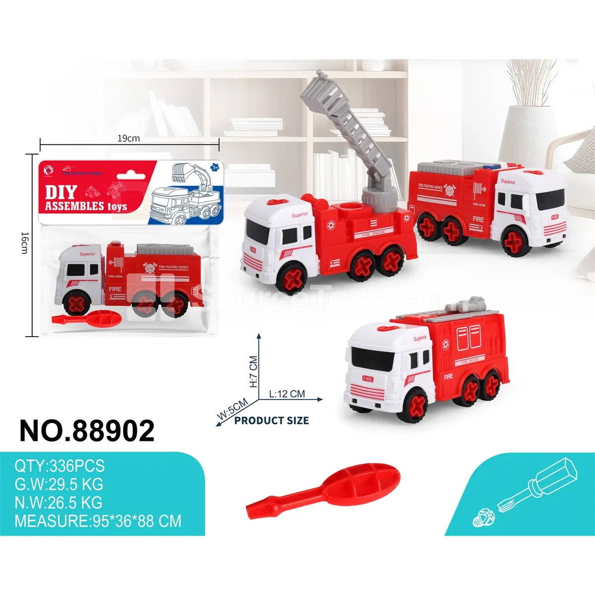 Disassembly Fire Truck Disassembly Fire Truck