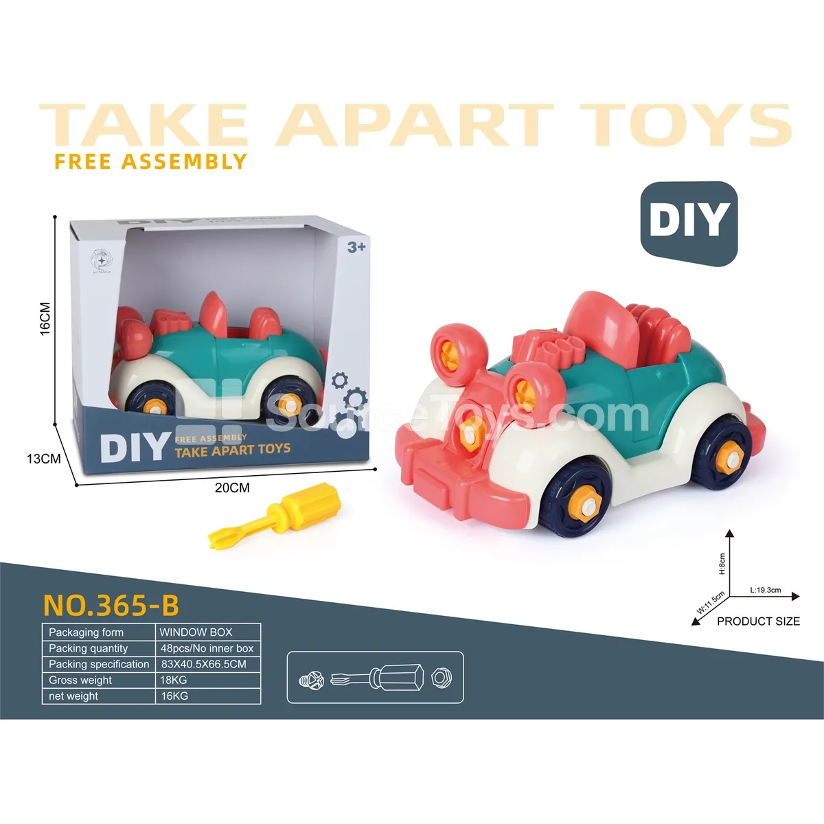 Disassembly Vintage Car Toy Disassembly Vintage Car Toy