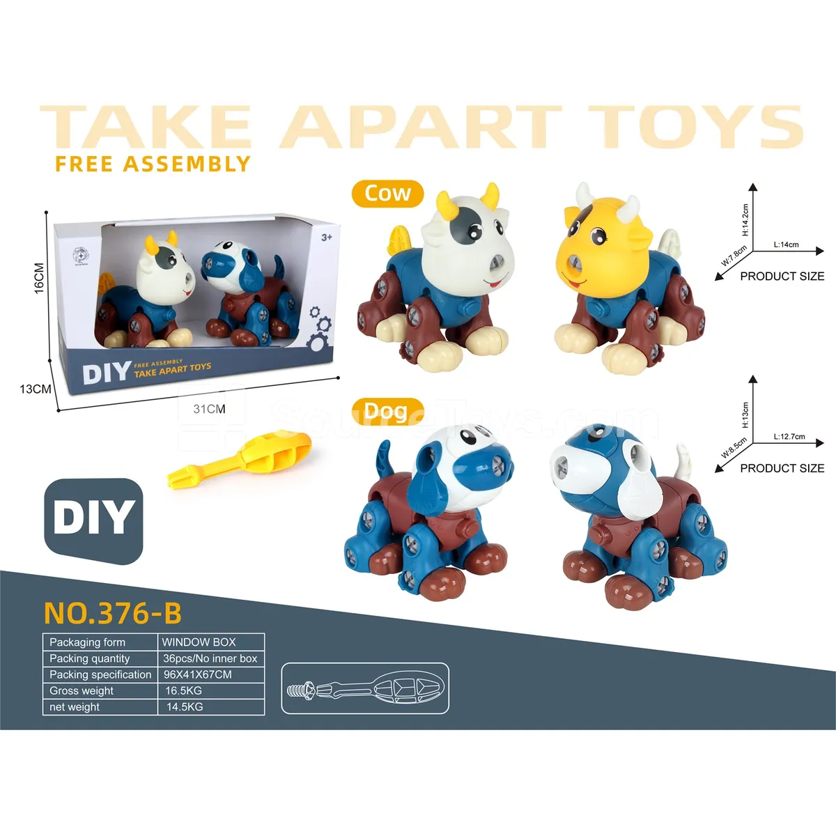 Disassembly Cow and Dog Disassembly Cow and Dog