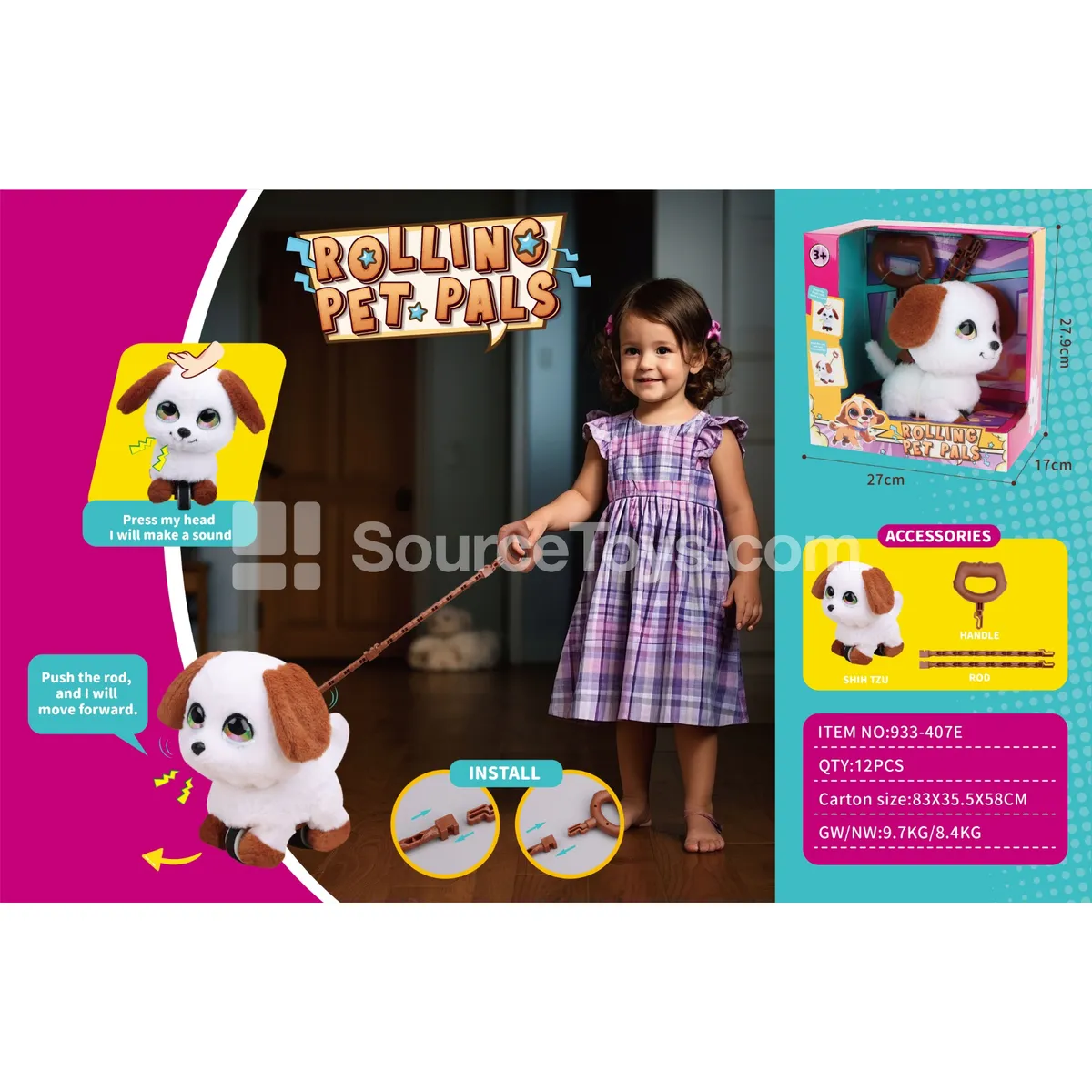 Electric Plush Walking Dog Electric Plush Walking Dog