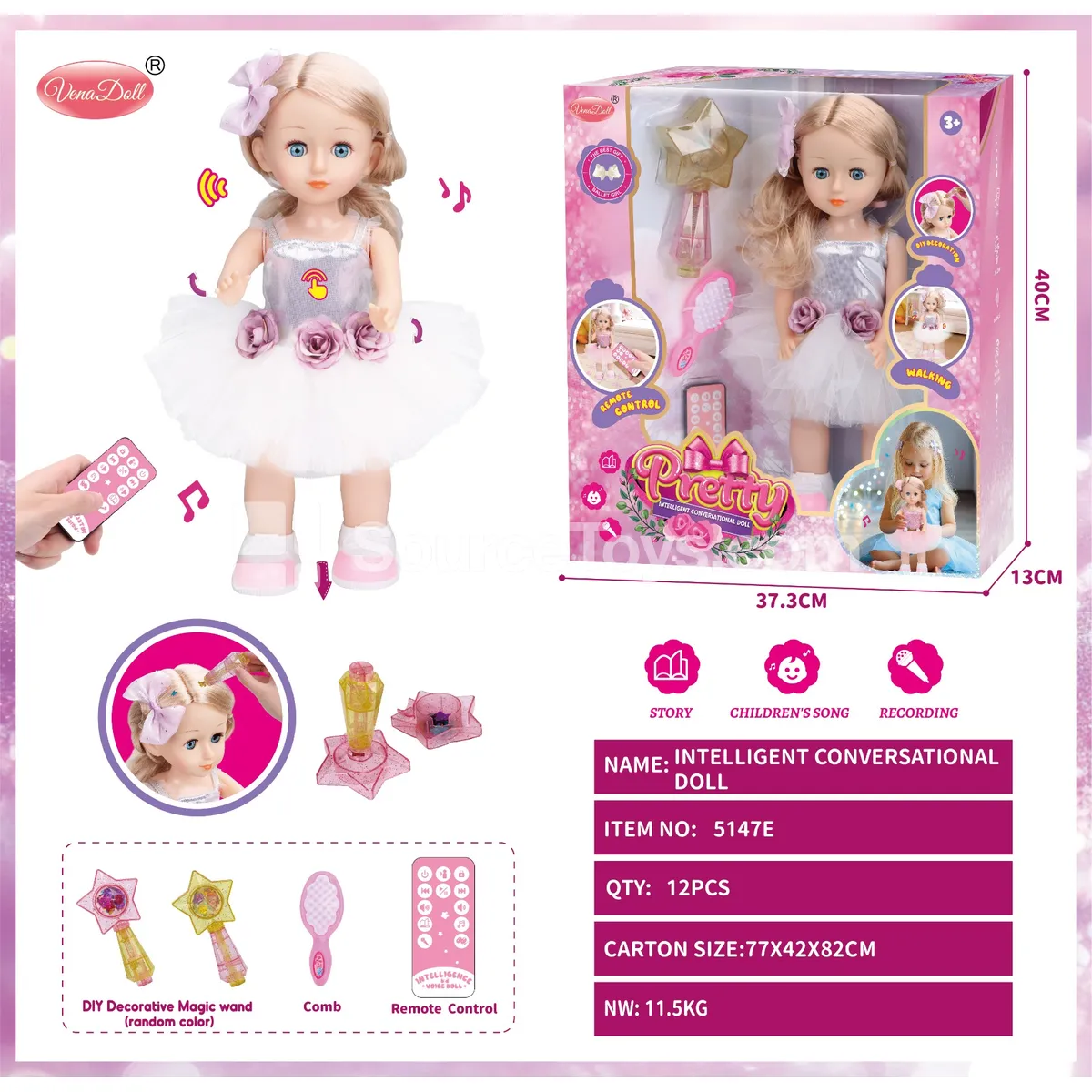 Remote Control Smart Doll