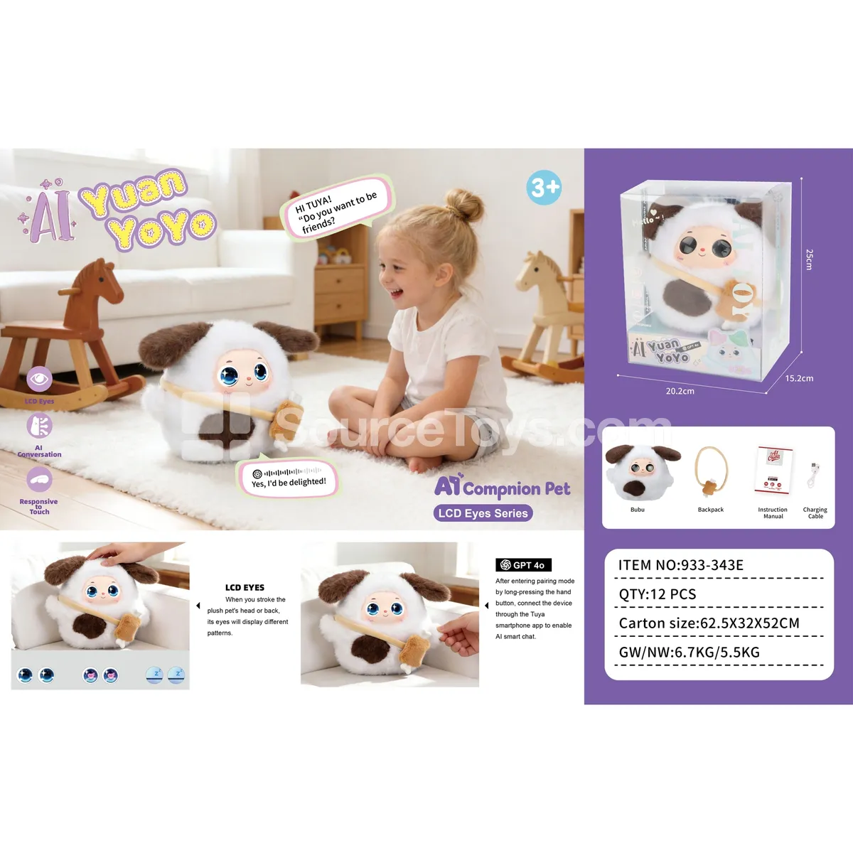 Electric Plush AI Smart Toy
