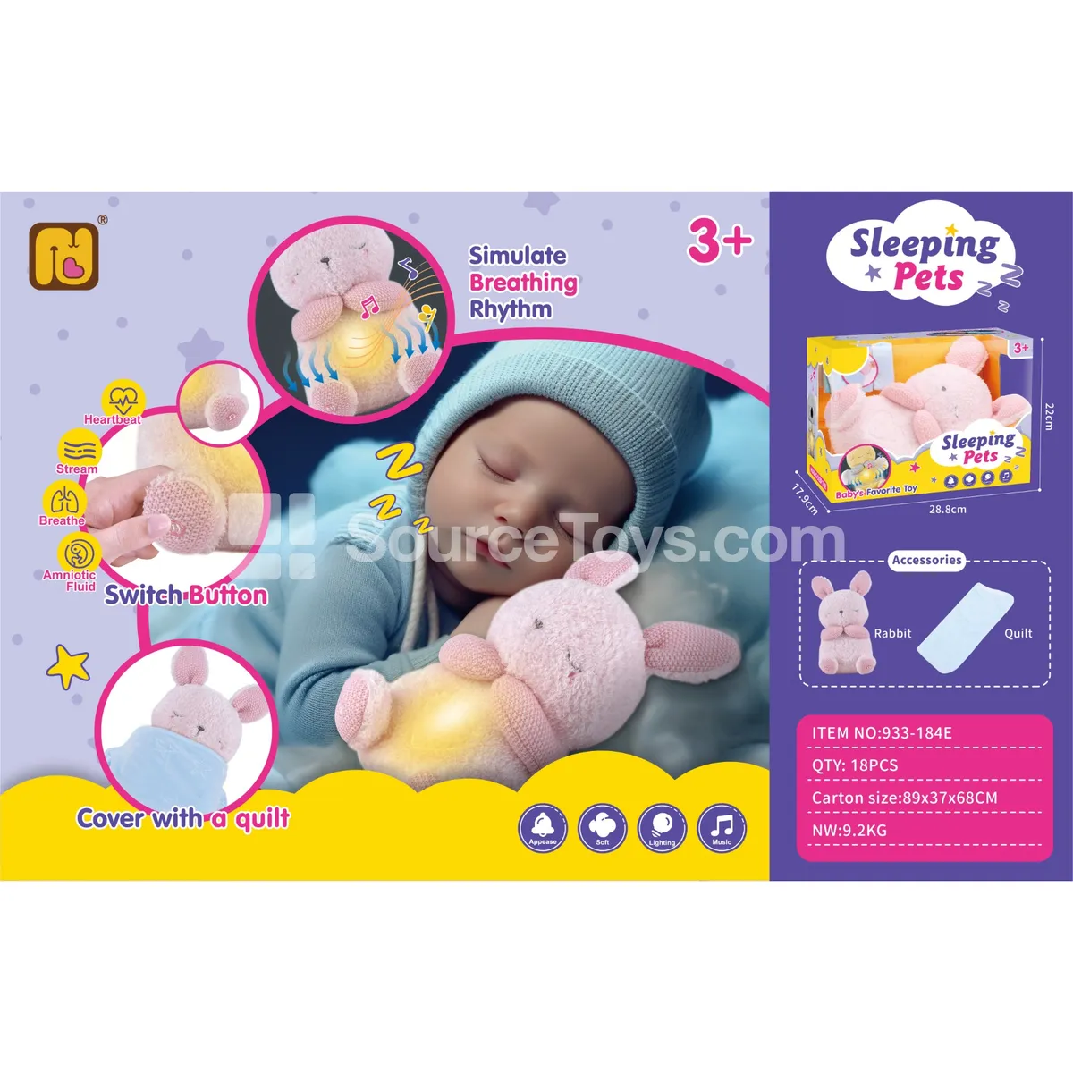 Comfort Breathing Sleep Bunny