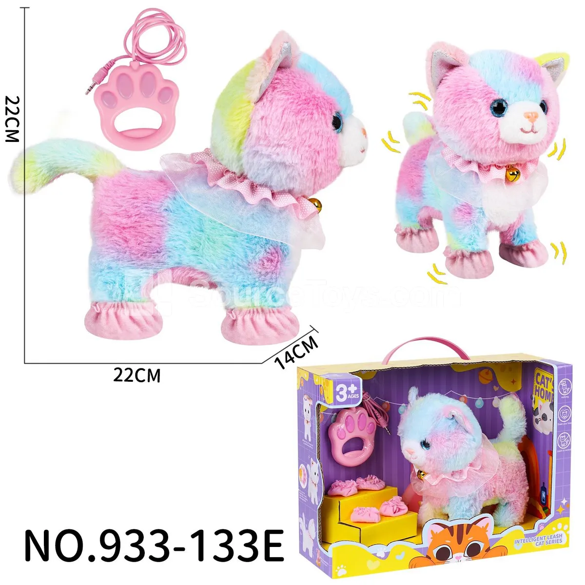 Pull-Walk Walking Cat Toy Pull-Walk Walking Cat Toy