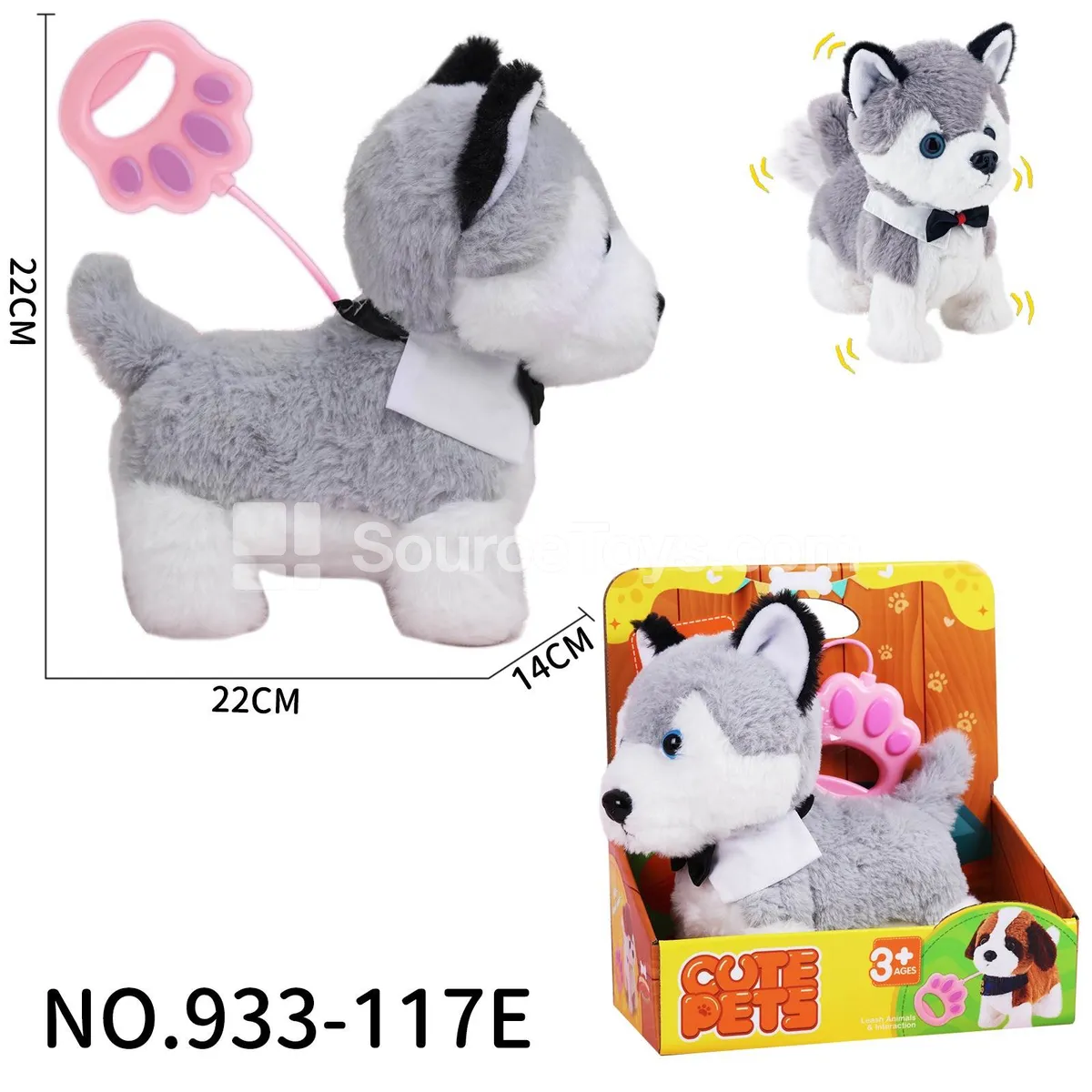 Leash Husky Dog