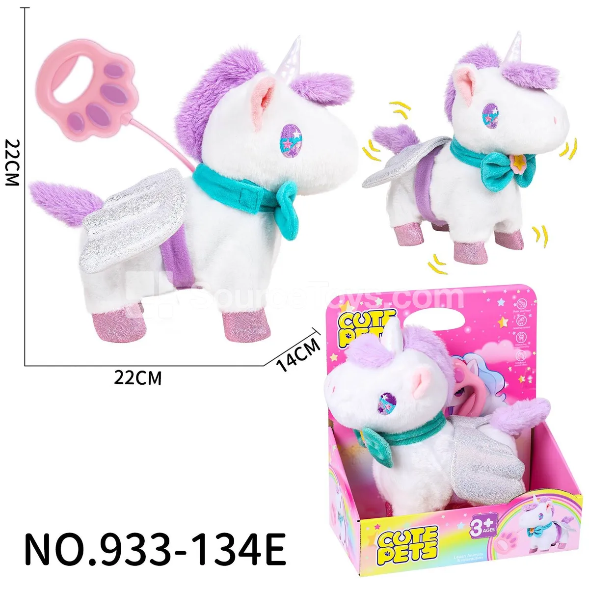 Pull-Along Unicorn Horse Pull-Along Unicorn Horse