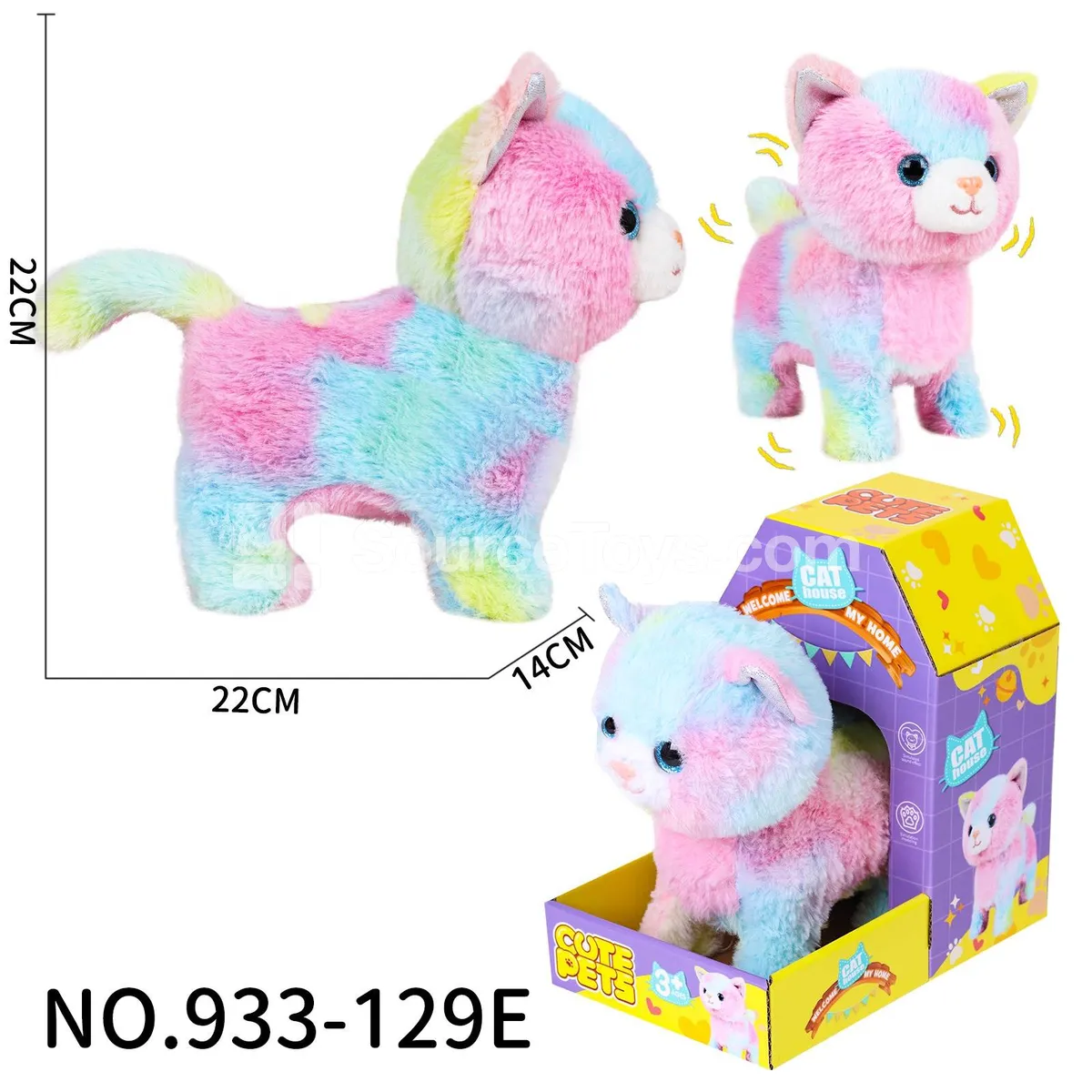 Electric Walking Cat Toy
