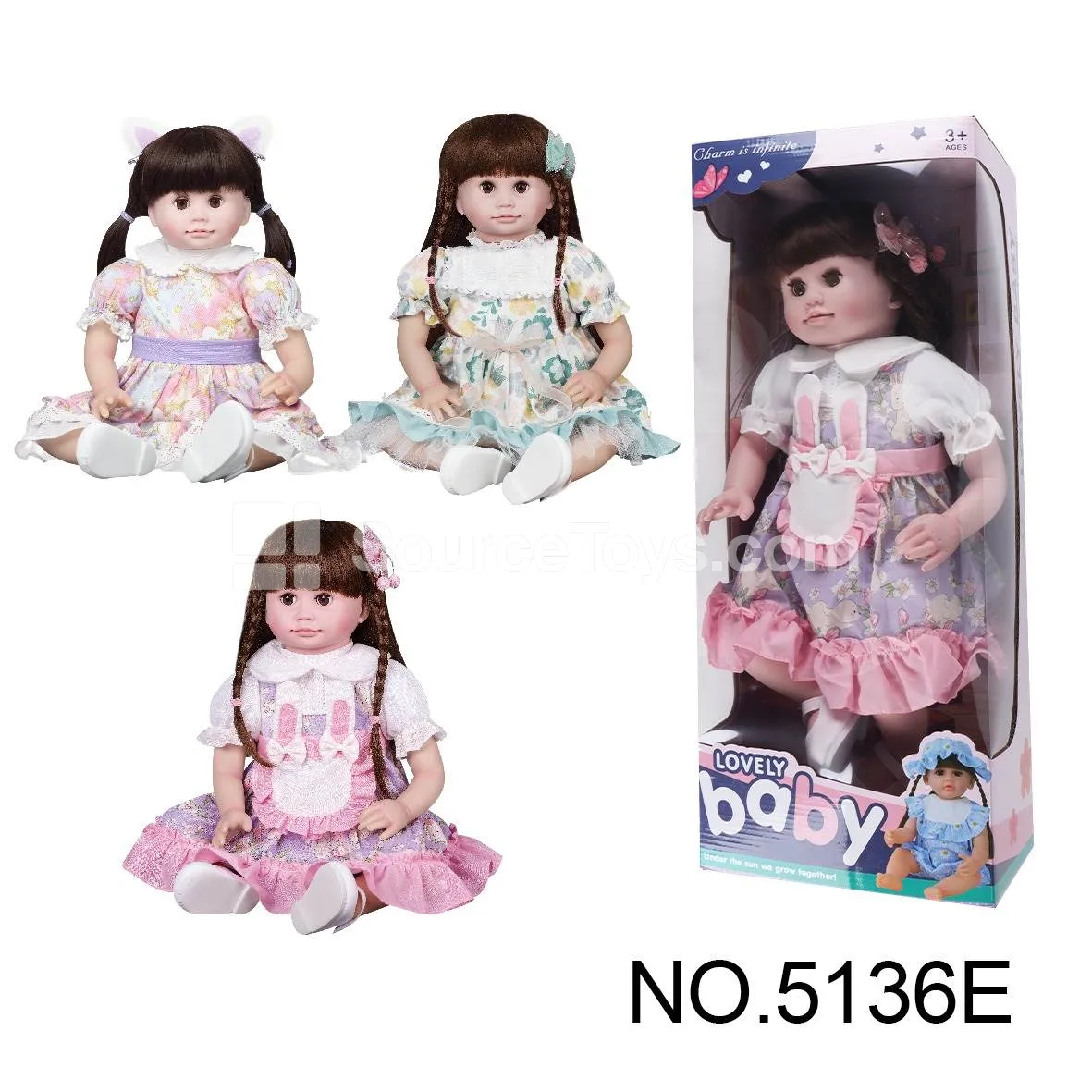 24" Interactive Talking Doll 24