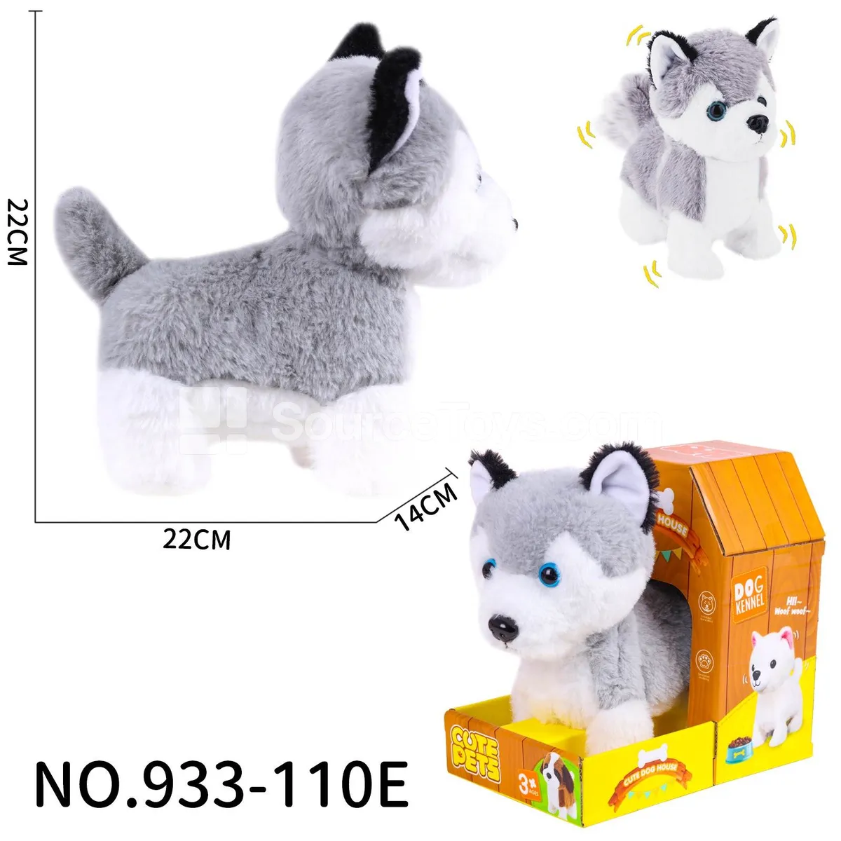 Electric Husky Dog Toy Electric Husky Dog Toy