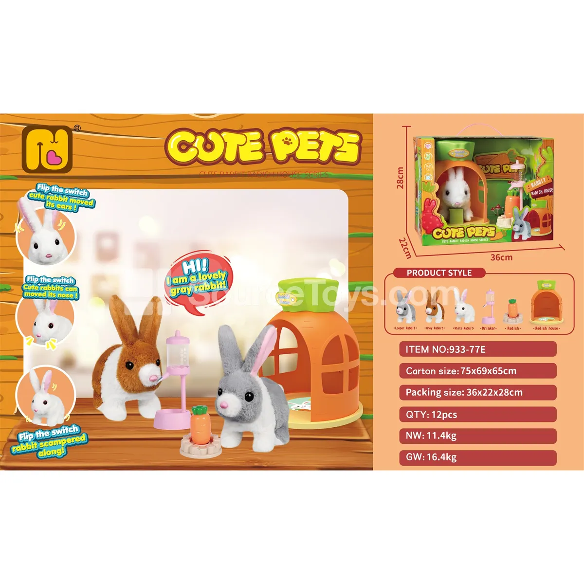 Carrot House Pretend-Play Set Carrot House Pretend-Play Set