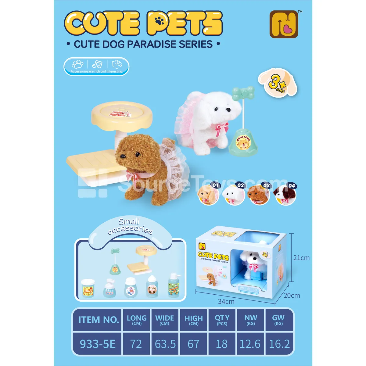 Electric Dog with Lifting Platform