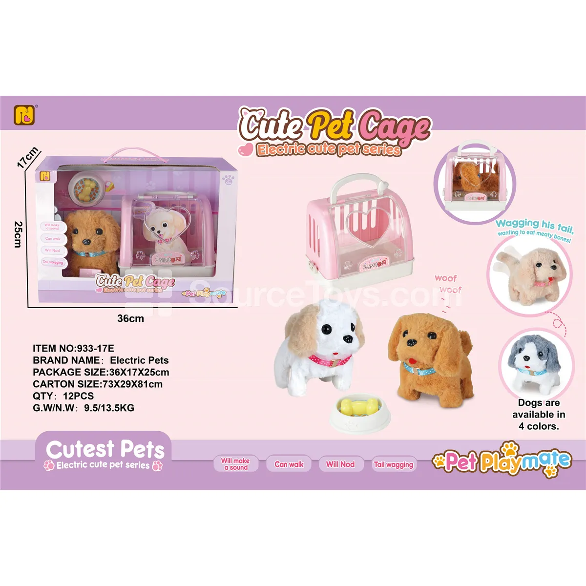 Handbag Pet Dog Plush Toy Handbag Pet Dog Plush Toy