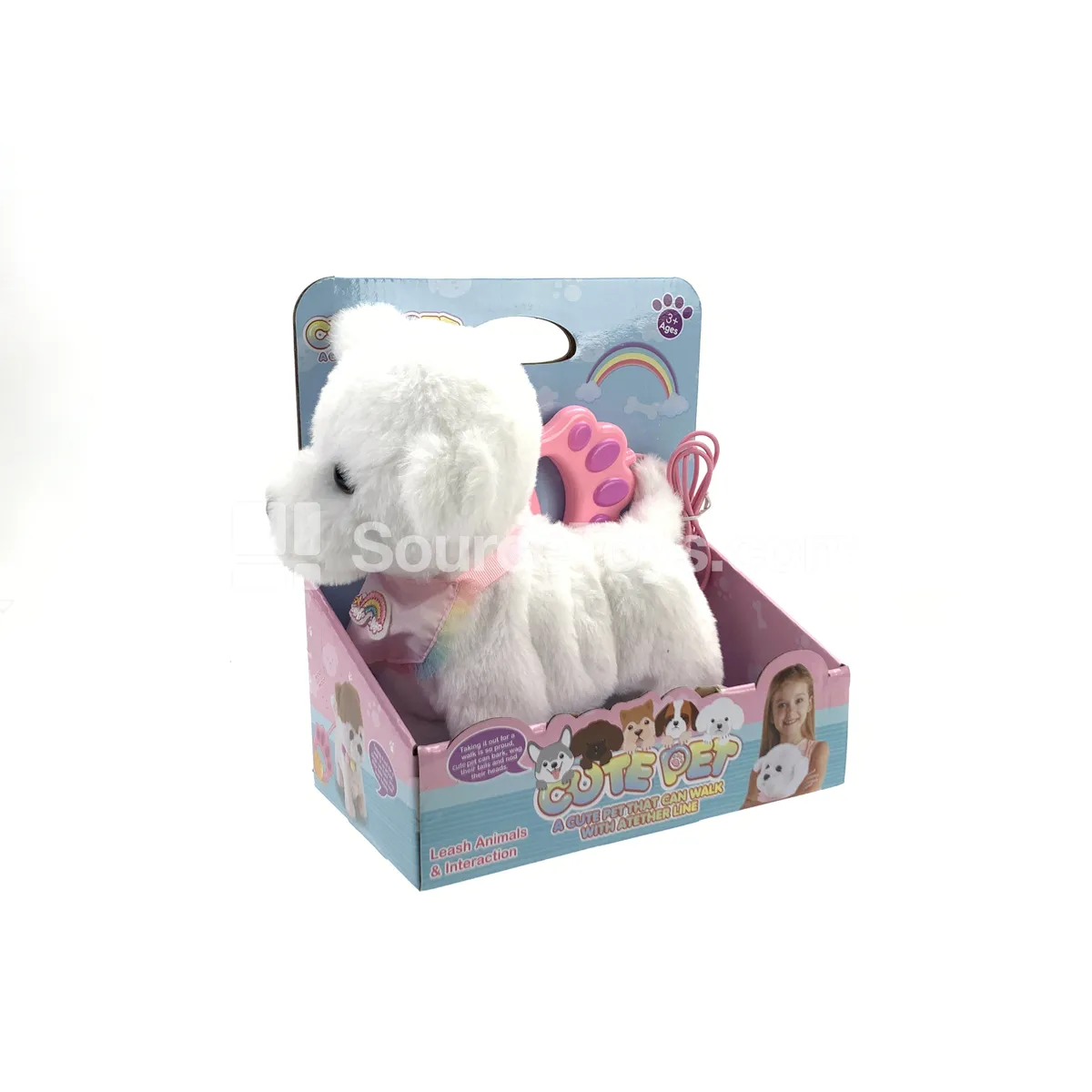 Remote Control Walking Dog Plush Toy with Sound and Touch Remote Control Walking Dog Plush Toy with Sound and Touch