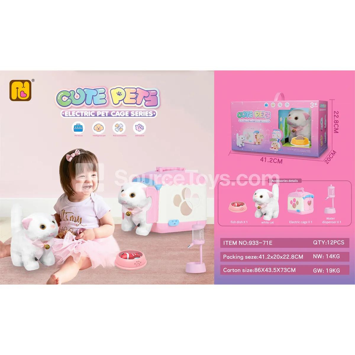 Electric Cat House with Opening Door Electric Cat House with Opening Door