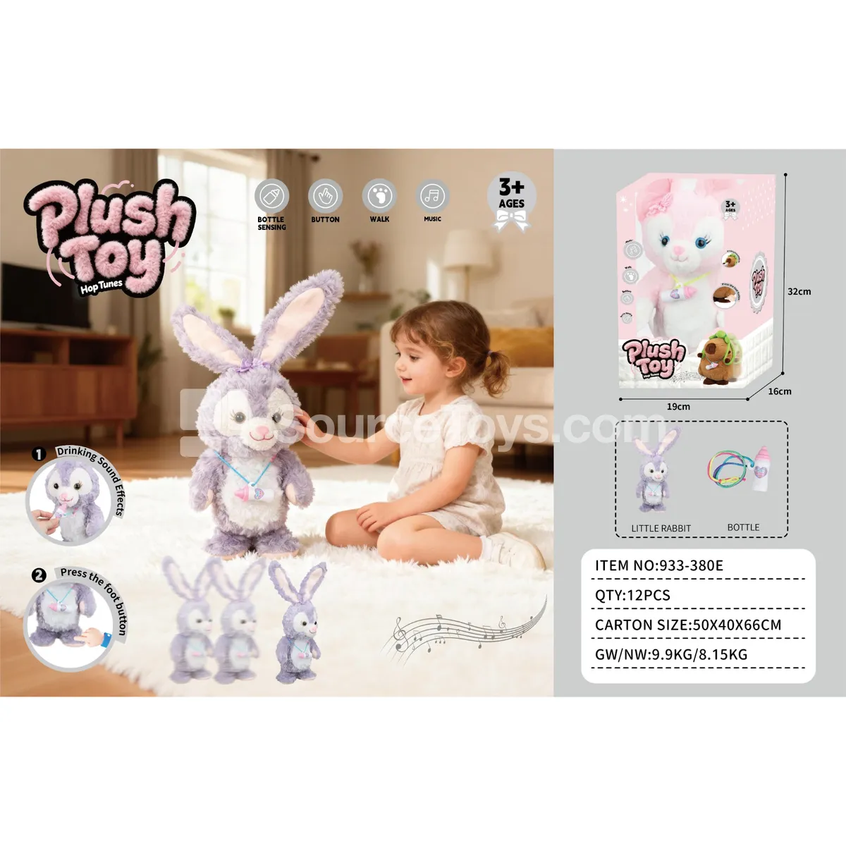 Electric Plush Walking Bunny Electric Plush Walking Bunny