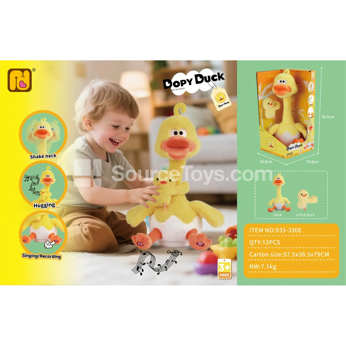 Yellow Duck Family Vinyl Figure