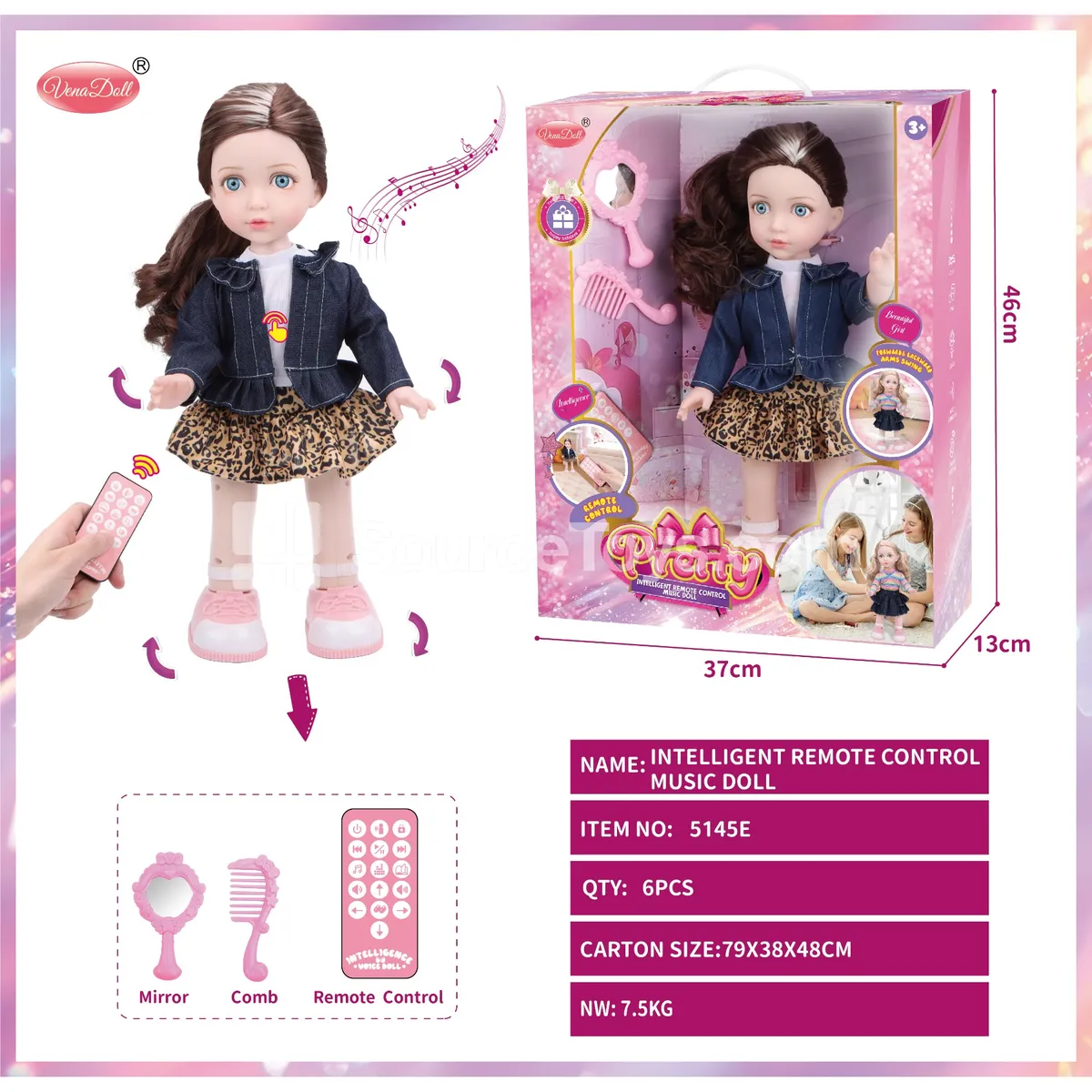 Remote Control Dancing Doll