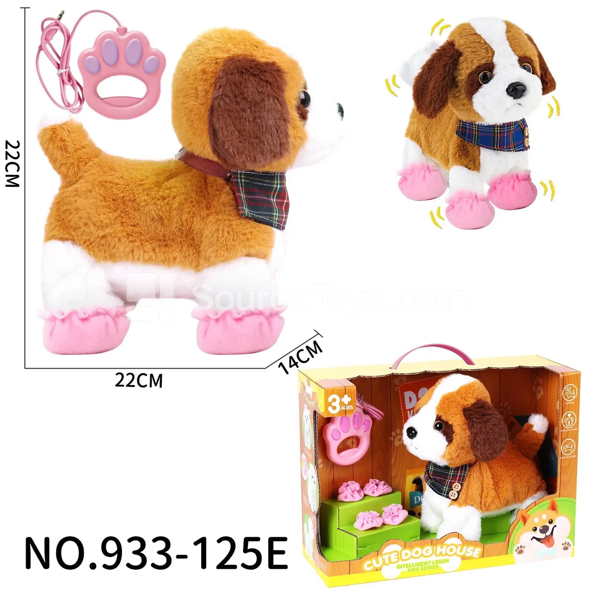 Pull-along Corgi Dog Toy