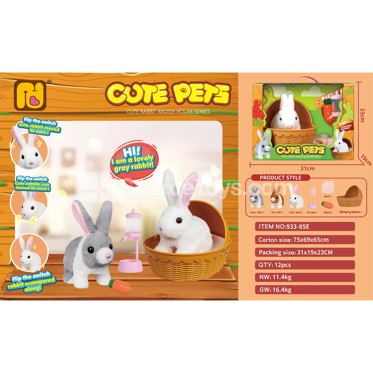 Nora Cute Bunny Set Nora Cute Bunny Set