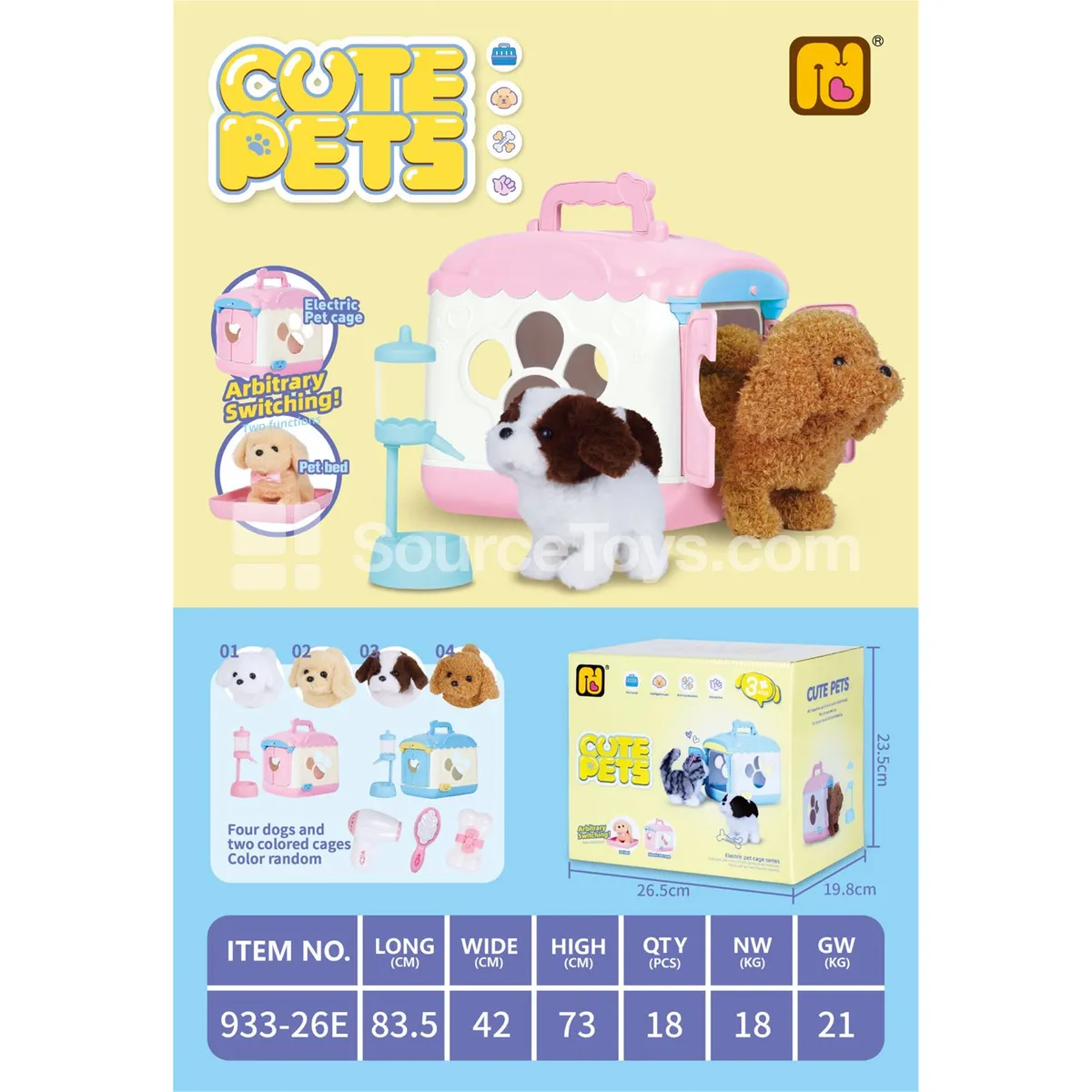 Electric Open-Door Pet House (Dog) Electric Open-Door Pet House (Dog)