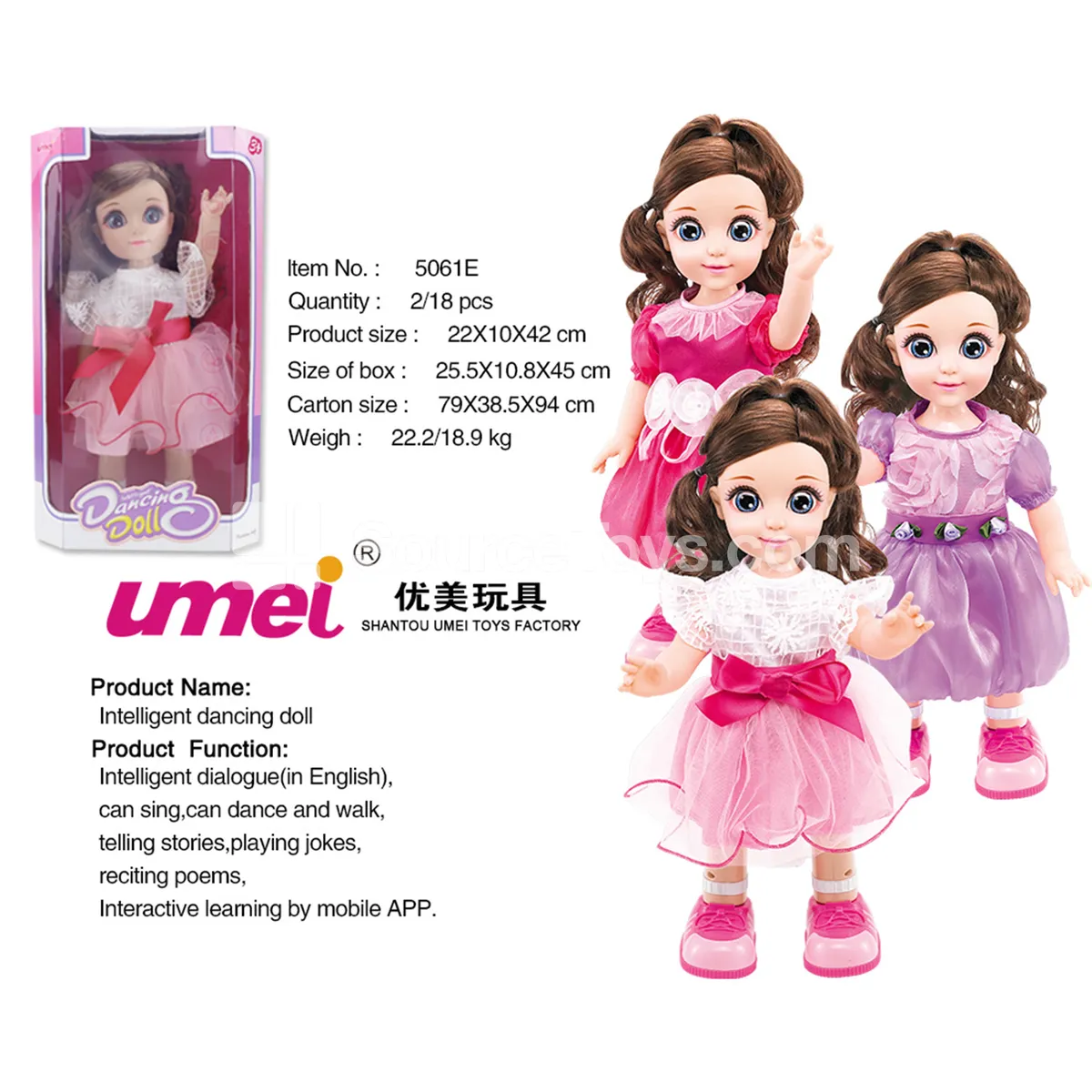 Spanish-Speaking Dancing Doll Spanish-Speaking Dancing Doll