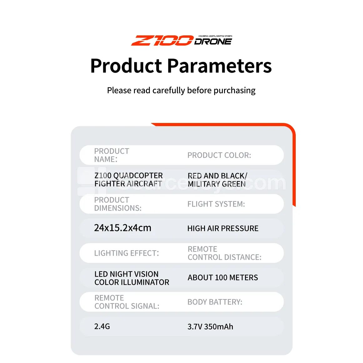 2.4G Altitude Hold Plastic RC Fighter