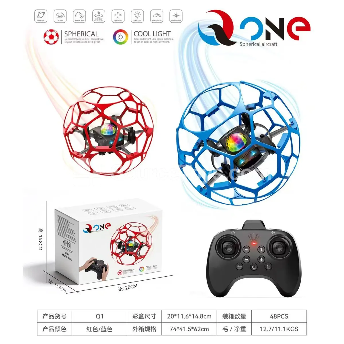 2.4G Mini Soccer Drone