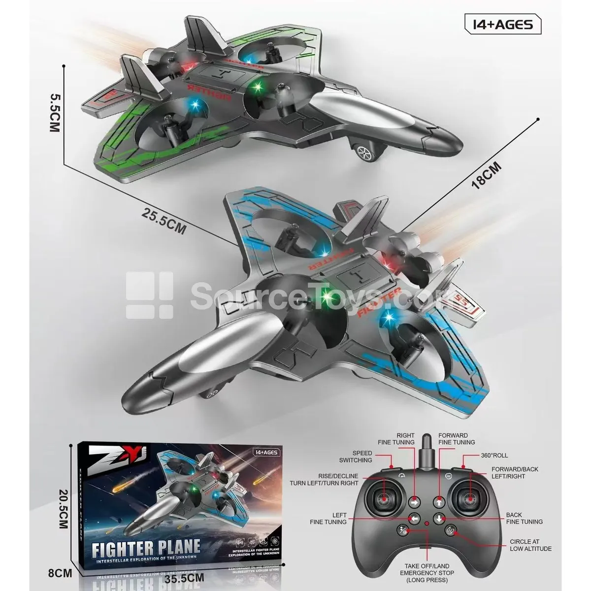 2.4G Foam RC Airplane