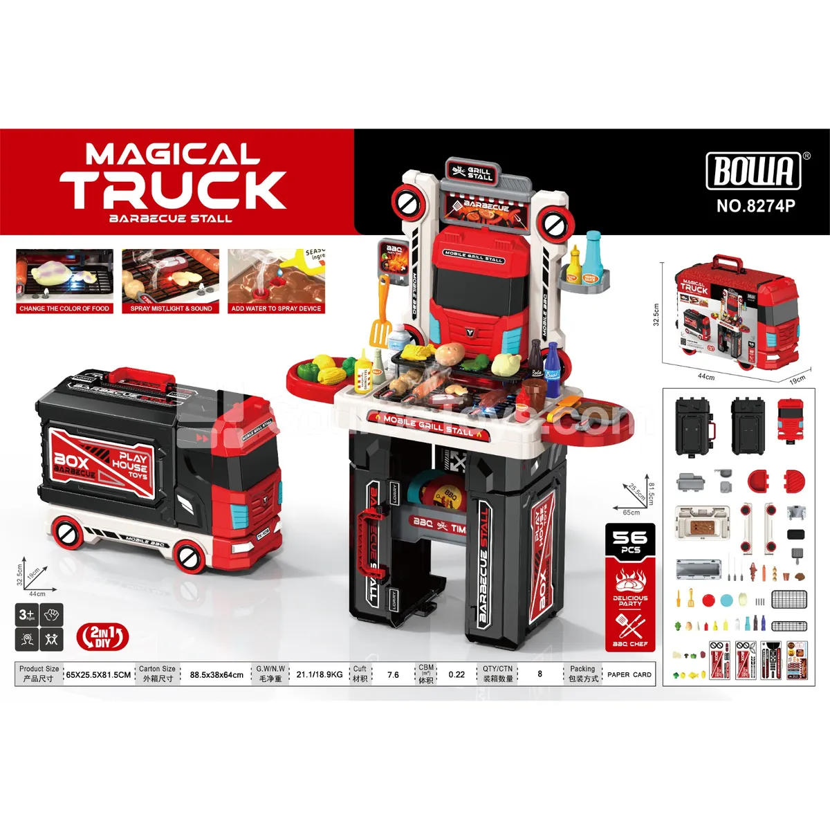 2-in-1 BBQ Truck 2-in-1 BBQ Truck