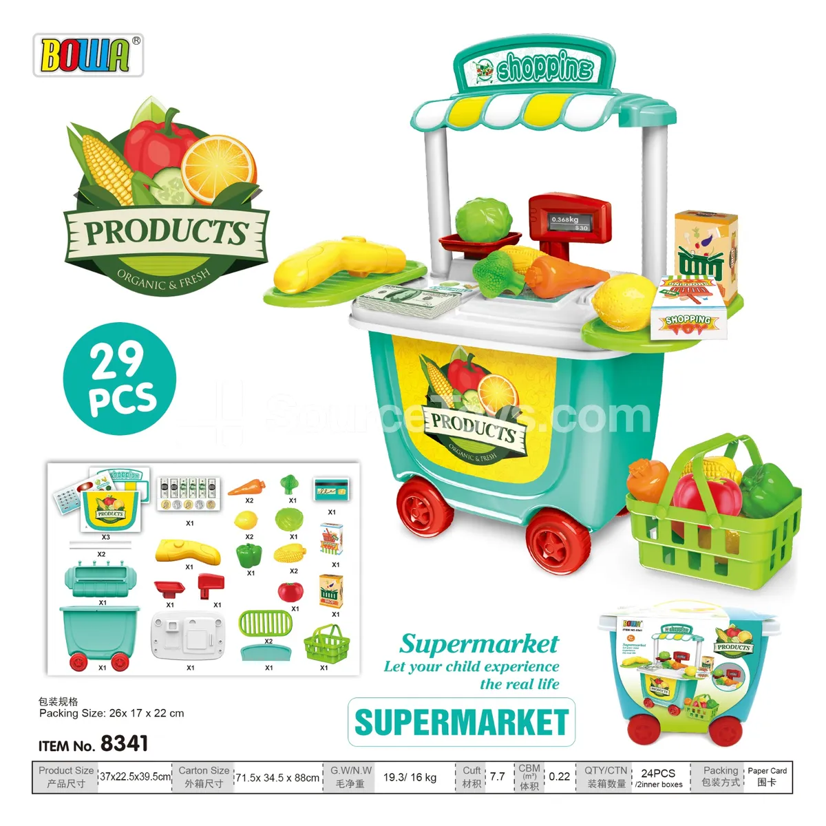 Supermarket Cart Toy Supermarket Cart Toy