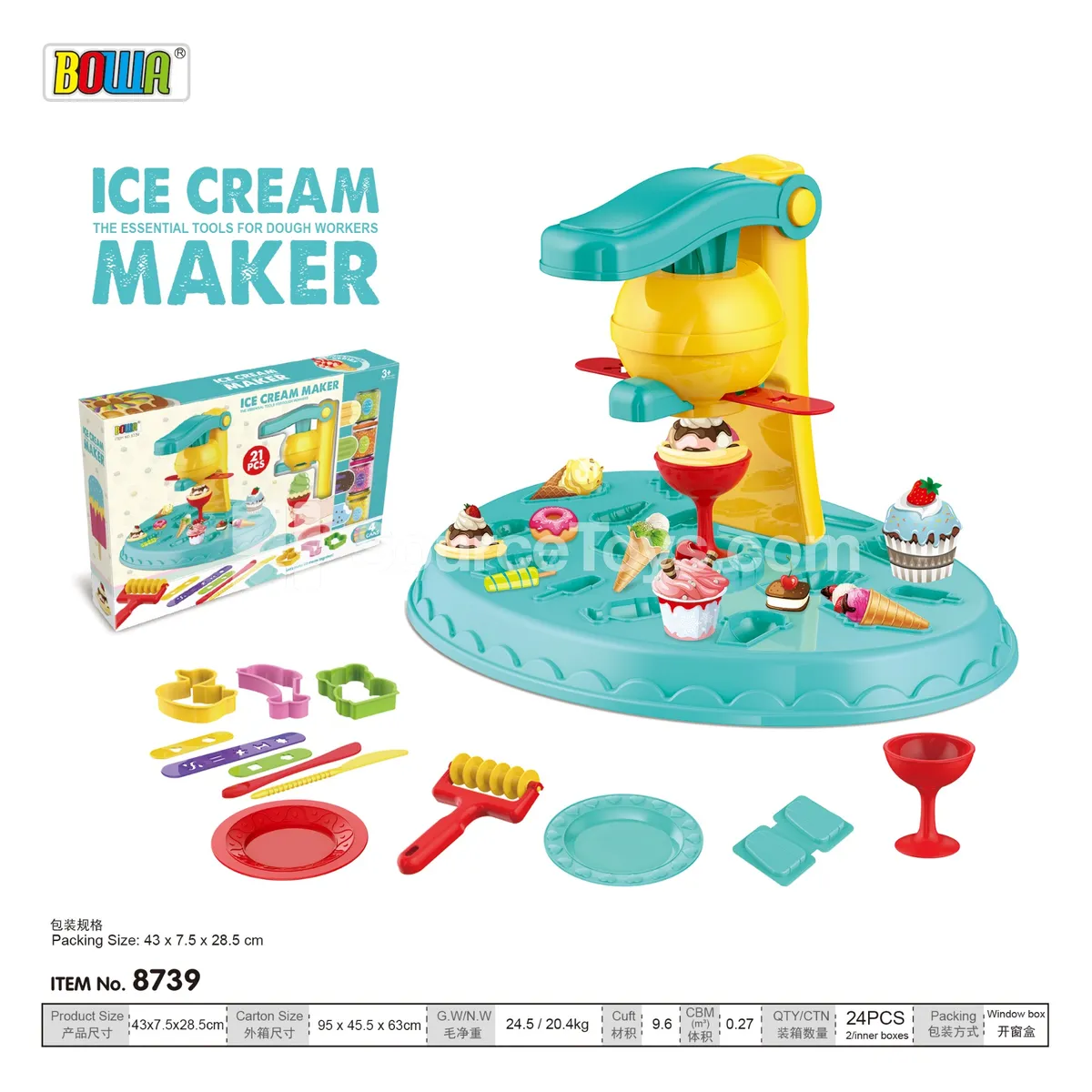 Ice Cream Clay Play Set Ice Cream Clay Play Set
