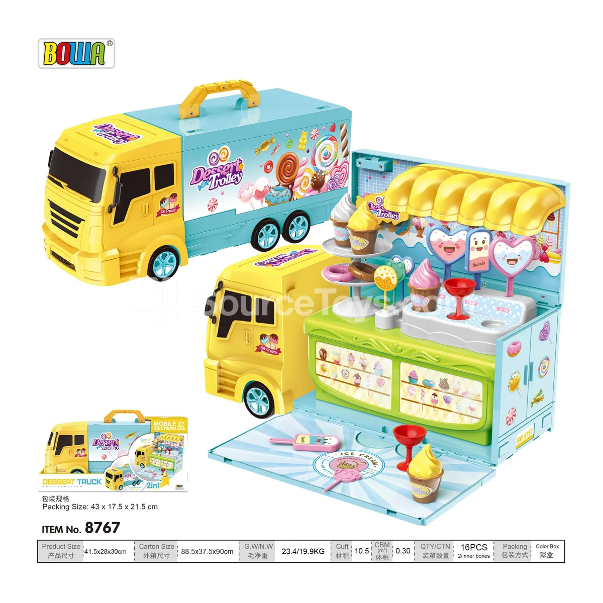 Ice Cream RV Pretend-Play Toy