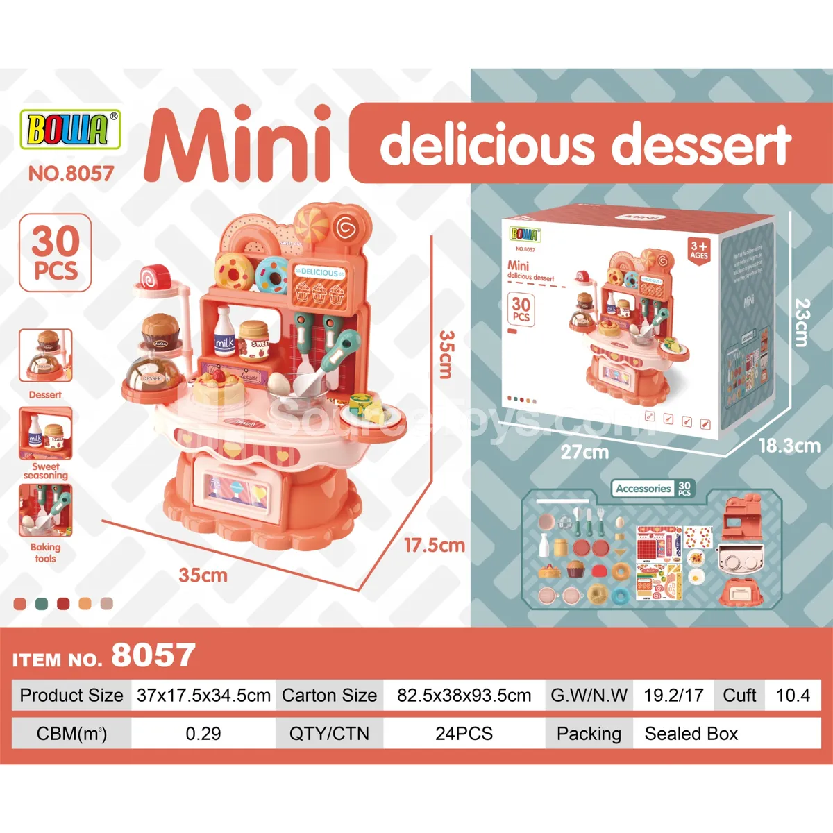 Dessert Stand Pretend-Play Toy Dessert Stand Pretend-Play Toy