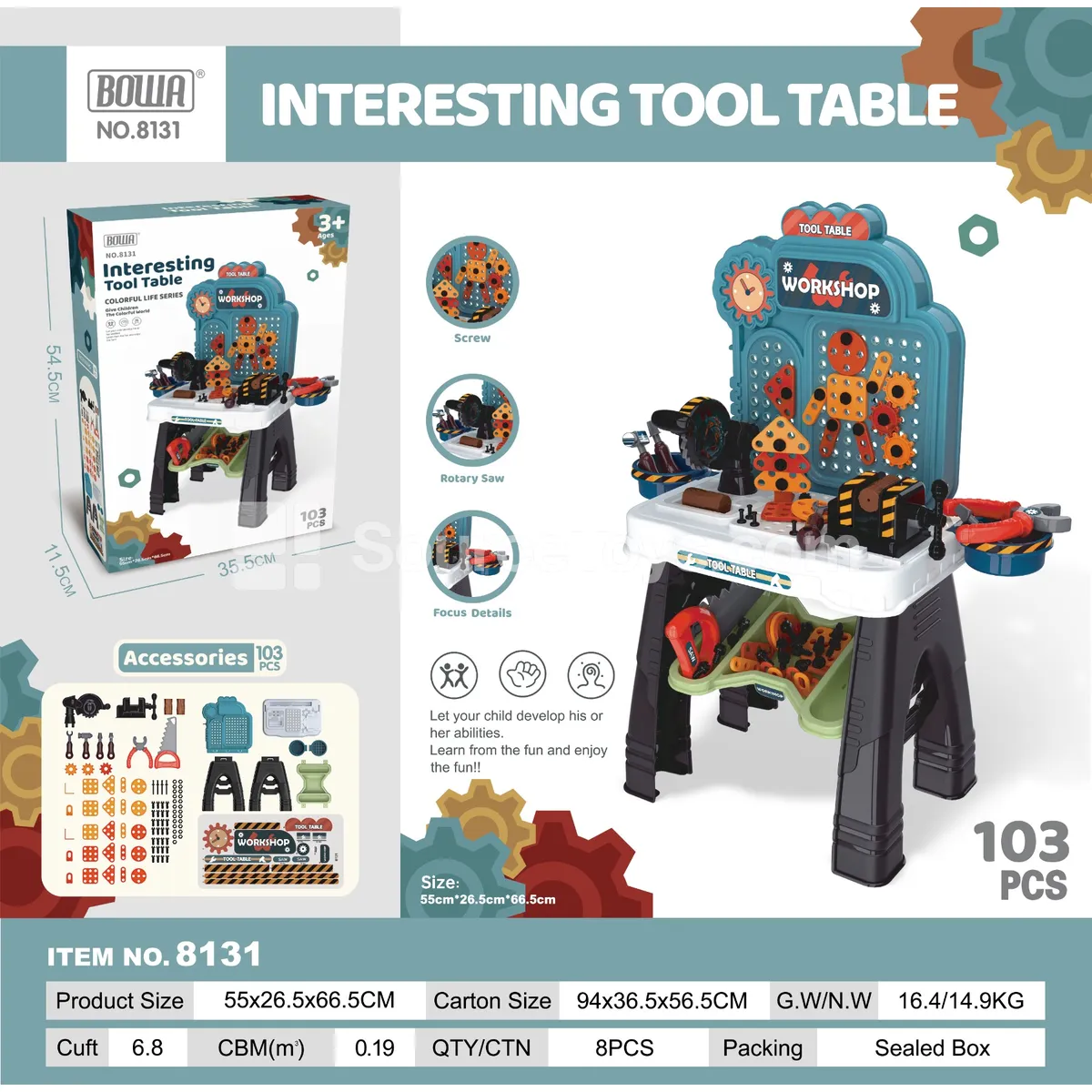 Fun Tool Center Playset Fun Tool Center Playset