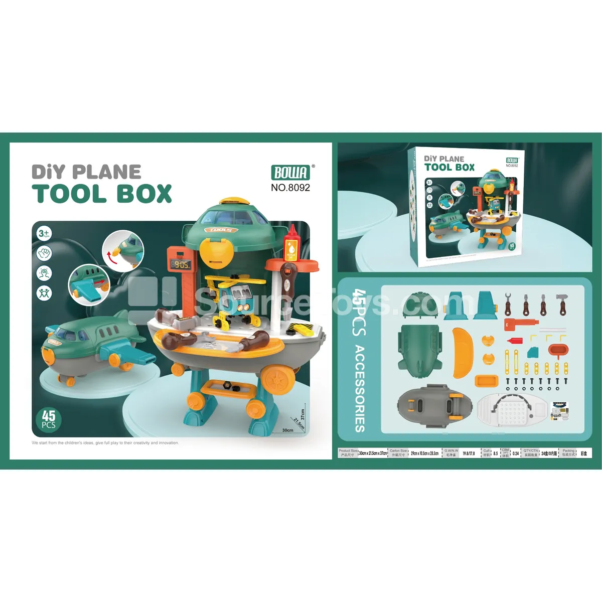 DIY Workbench (Airplane Shape)