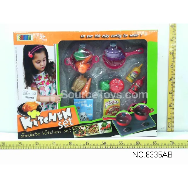 Premium Pretend-Play Kitchen Set with Stove