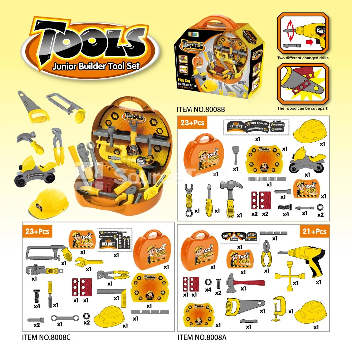 Tool Set in Carry Case