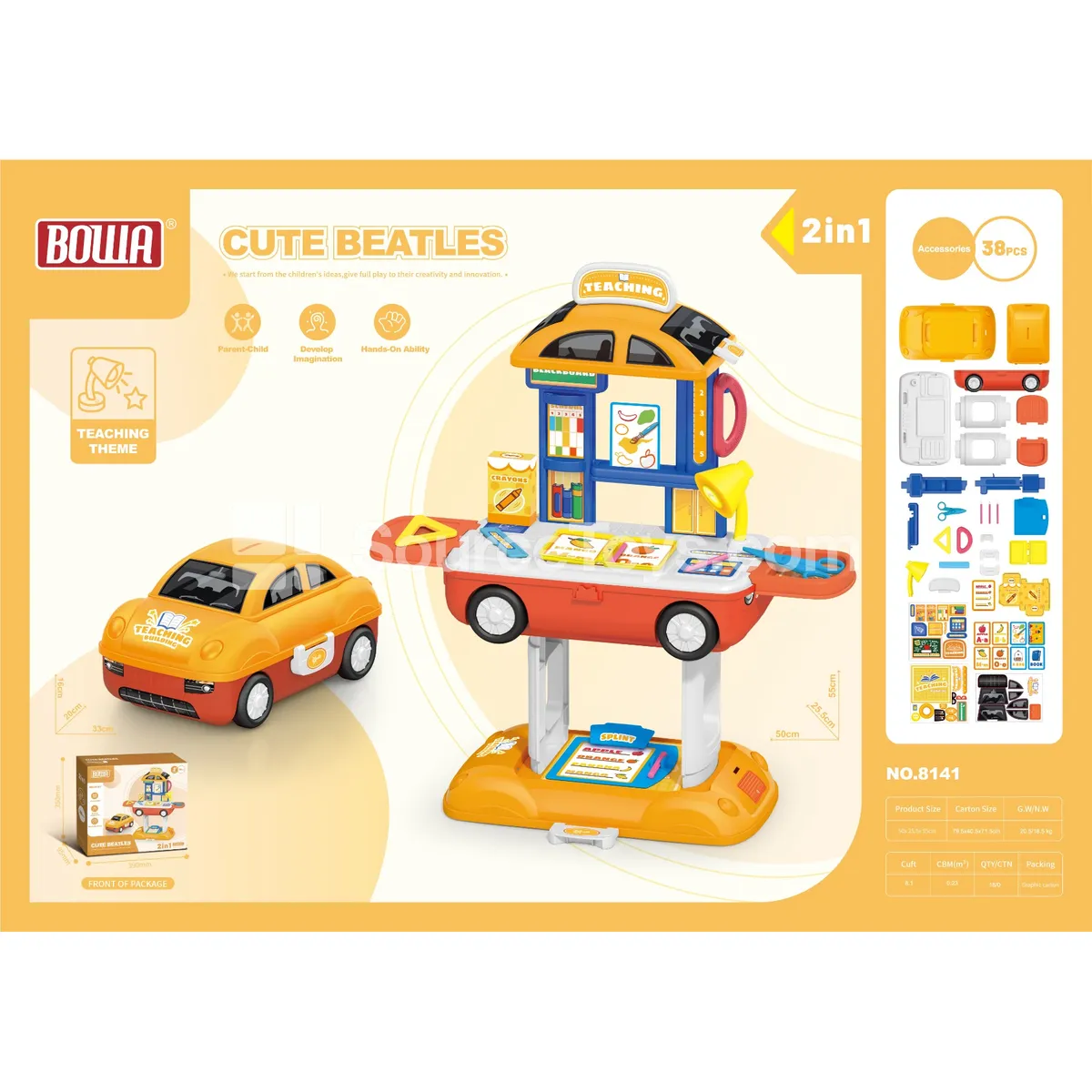 2-in-1 Cute Beetle Toy 2-in-1 Cute Beetle Toy