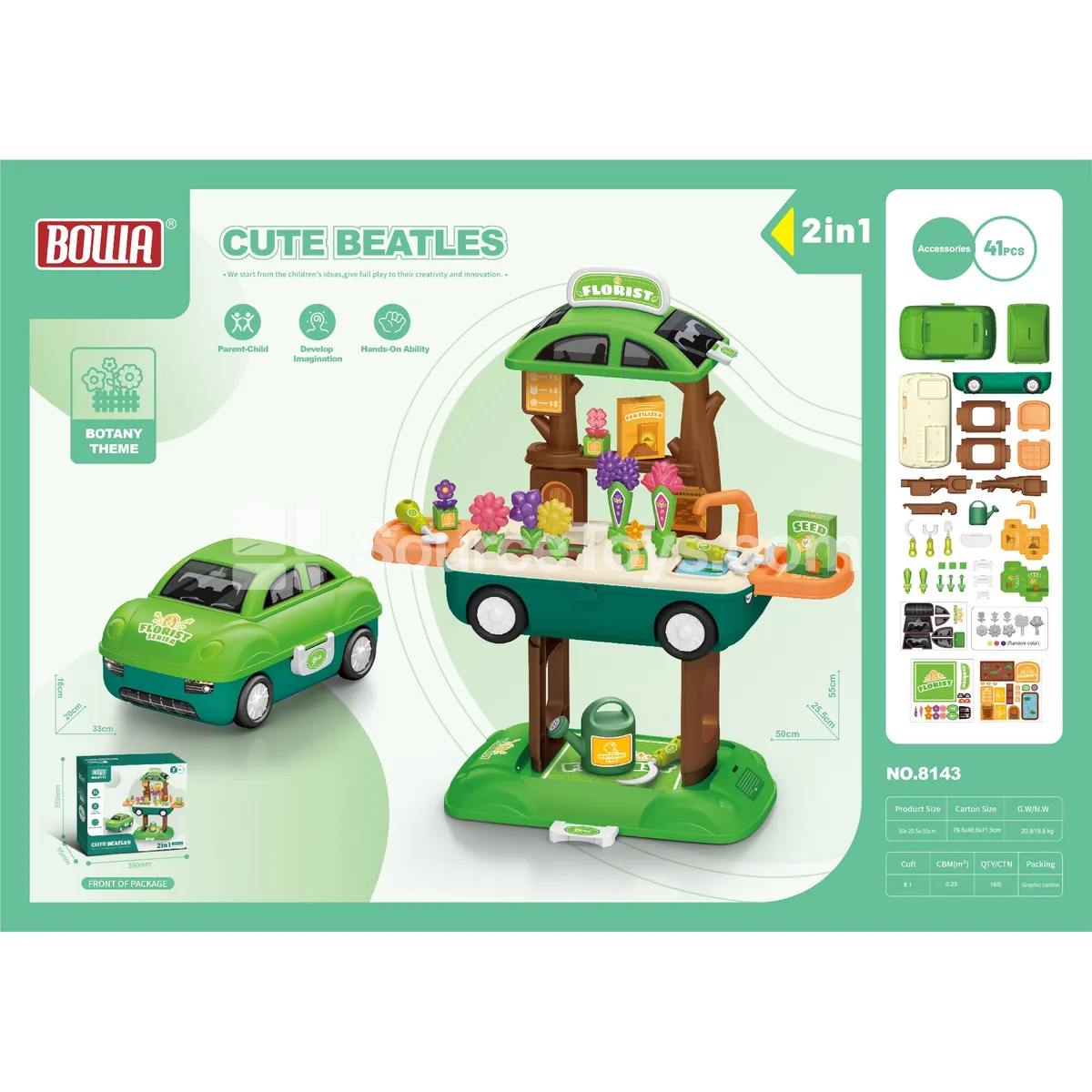 2-in-1 Cute Beetle Planting Toy 2-in-1 Cute Beetle Planting Toy