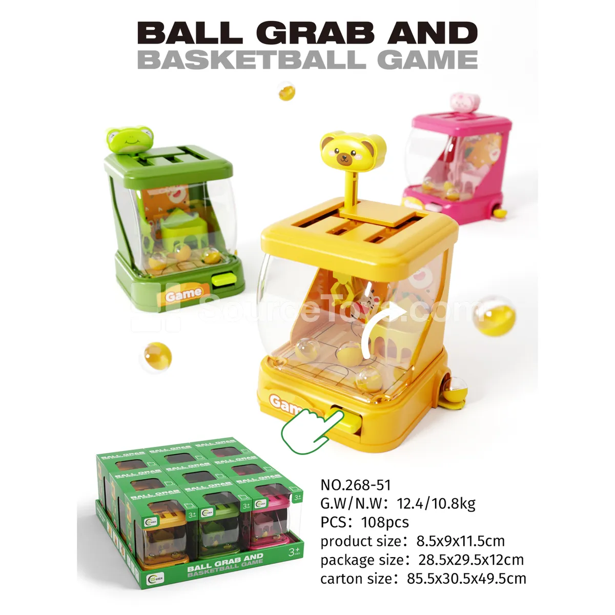 Catch & Shoot Ball Game 2-in-1 (9pcs) Catch & Shoot Ball Game 2-in-1 (9pcs)